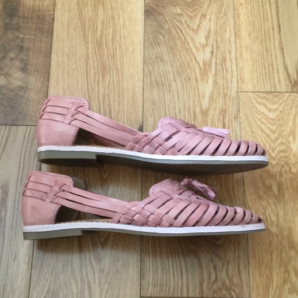 Agave Girl Leather huaraches, Made in Mexico, NWOT, Size 7 excellent condition. - Picture 4 of 5